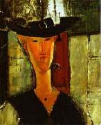 Amedeo Modigliani Madame Pompadour by Modigliani Germany oil painting artist